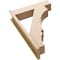 Ekena Millwork 7 1/2-in W x 28-in D x 40-in H Balboa Block Rough Cedar Woodgrain TimberThane Outlooker, Primed Tan OUTUR075X28X40BOA44RCPR - alternate 3